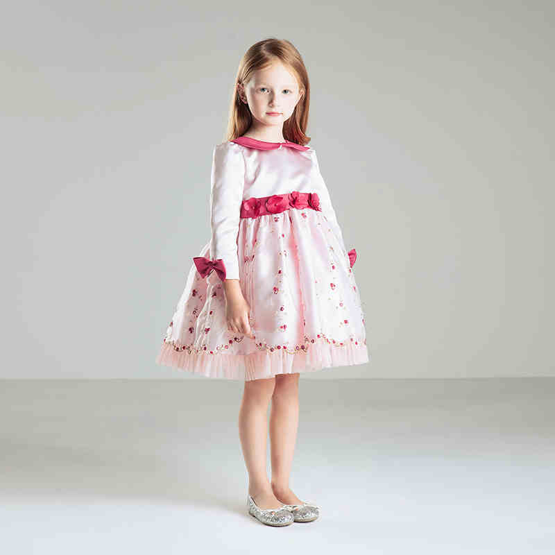 little girl long sleeve dresses