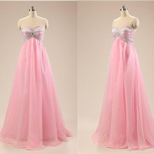 grey pink gown